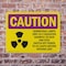 Signmission Radiation & Laser Sign, 10 in H x 14 in W, Plastic, Rectangle OS-2PACK-CR-P-1014-L-10138 - alternate 6